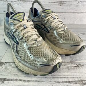 Brooks Adrenaline Gts 11th Shoes Womens 8.5 A White Mesh DNA Running 1200822A306